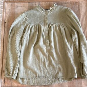 Olive Green Women's Top